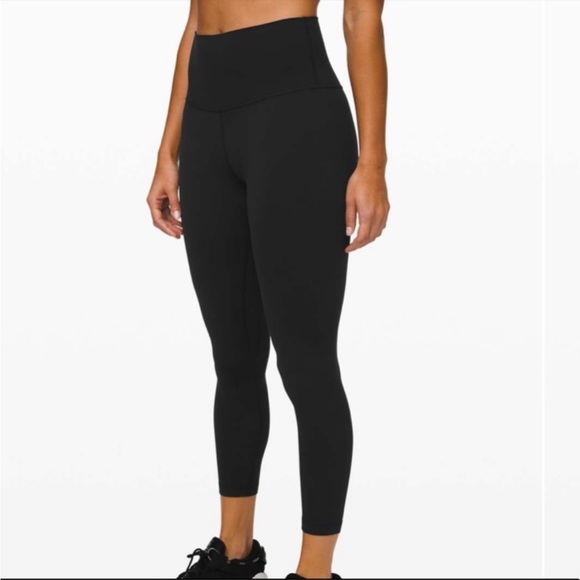NWT Lululemon High Rise Align Pant 25" Black Size 4 - Picture 10 of 13